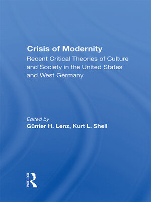 cover image of The Crisis of Modernity